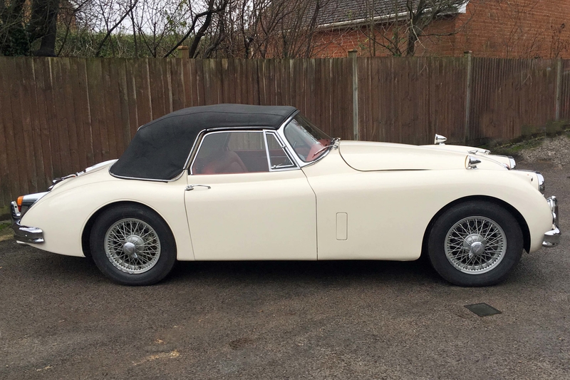 Jaguar XK150 DHC RHD 1960 - for sale